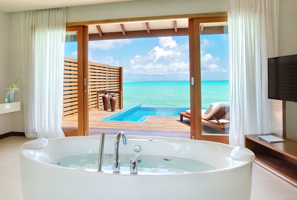 Deluxe Water Villa with Pool at Hideaway Beach Resort and Spa, view 5